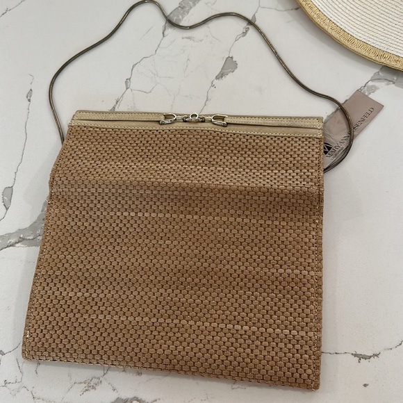 Mary Ann Rosenfeld Vintage Raffia Clutch / Shoulder - Picture 3 of 7